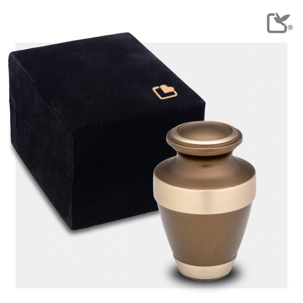 K260   Espana Keepsake Urn Bronze & Bru Gold For Discount