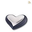 K611   Heart Keepsake Urn Midnight & Bru Pewter Online Sale