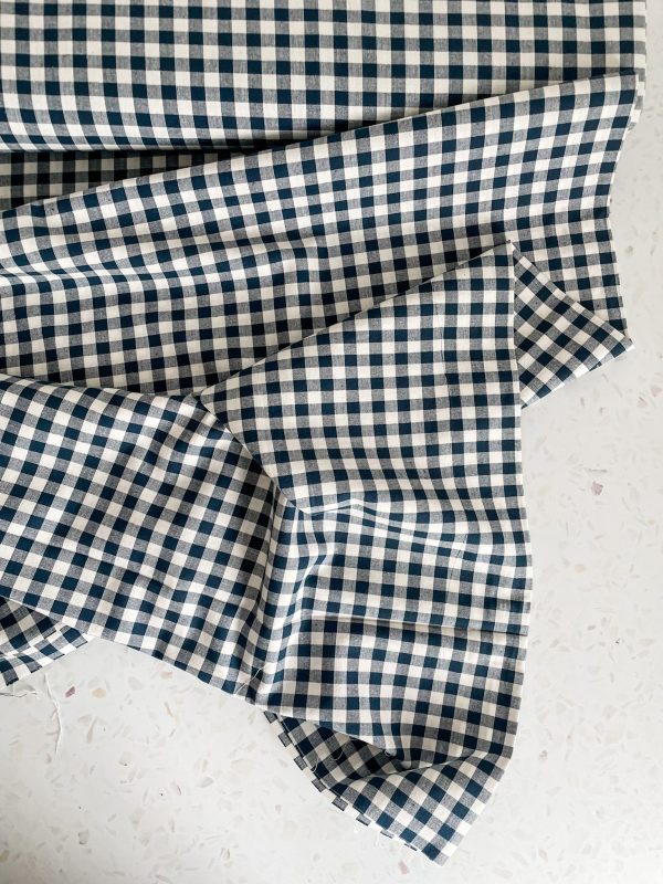 Fableism Camp Gingham – Midnight (Small) Hot on Sale