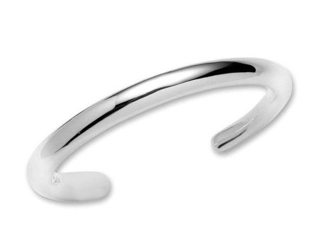 Smooth Cuff in sterling silver For Discount