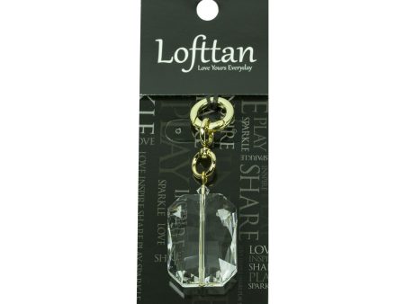 Clear Fob  Purity  Rectangular in Gold Sale