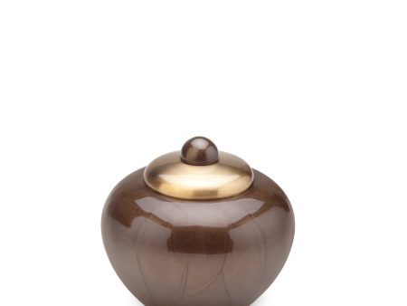 K531   Simplicity Keepsake Urn Pearl Bronze & Bru Gold on Sale