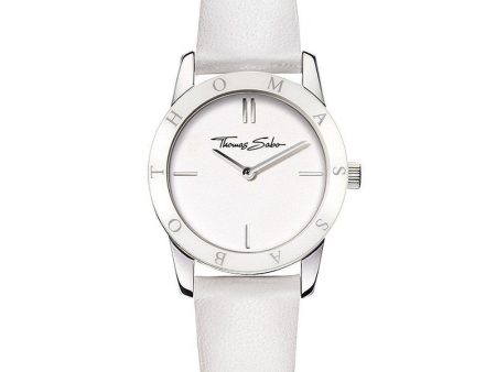 White and Silver Watch For Sale