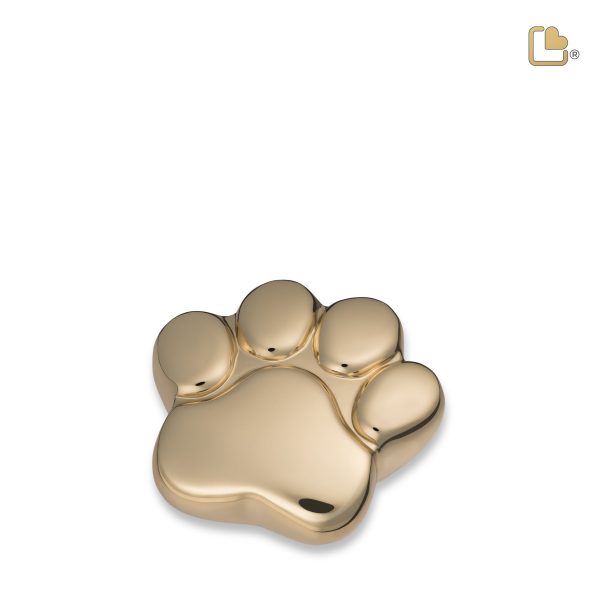 P671K   LovePaw Pet Keepsake Urn Pol Gold Supply