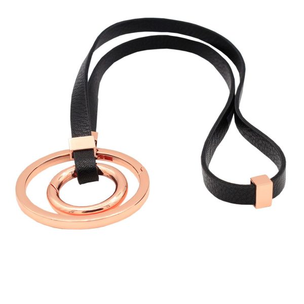 Bluebird Avril Edge Strand Circle Hardware Rose Gold-Wholesale Online