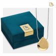 PD1025   Drop Ashes Pendant Pol & Bru Gold Vermeil Cheap