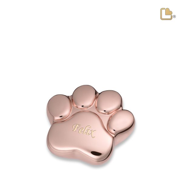 P675K   LovePaw Pet Keepsake Urn Pol RoseGold Online Sale