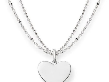 Engravable Heart Necklace on Sale