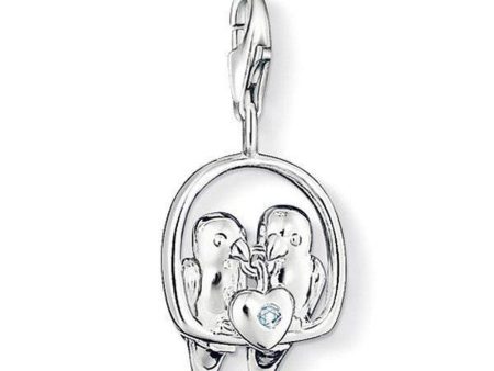 Charm Dc0013 Lovebirds Diamond Charm Cheap