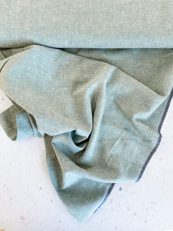 Brussels Washer Linen Blend – Sage Cheap