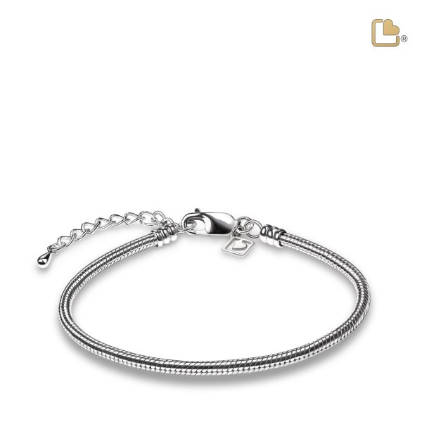 AC1001   Bracelet 23.5 cms 9.5 Inch Accessory Pol Silver Discount