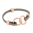 Metallic Avril Slim Bracelet in 3 Metal Tones-Wholesale Cheap