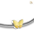 BD2093   Wings of Hope Ashes Bead Pearl Yellow & Pol Silver Cheap