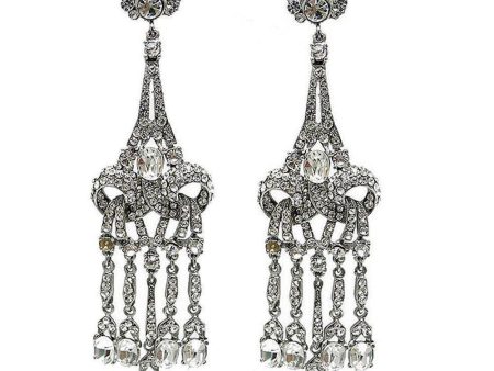 Crystal Chandelier Clip Earring Online