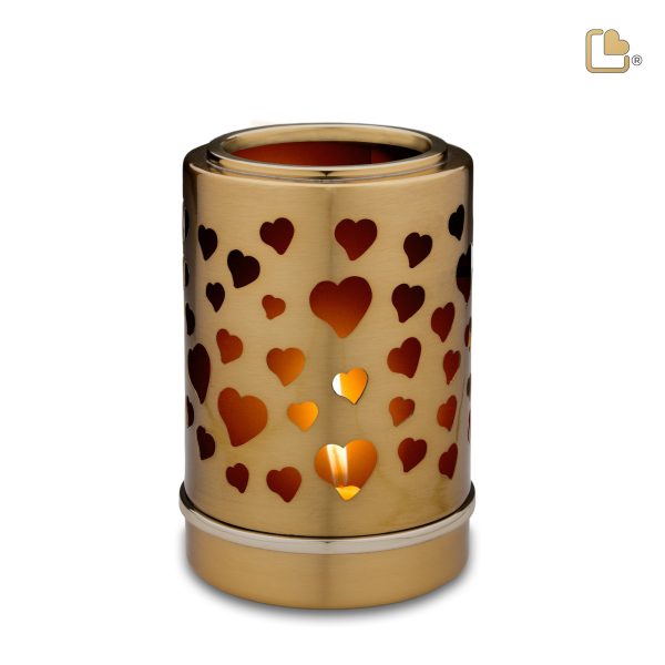 T710   Reflections of Love Tealight Urn Bru Gold Online Sale