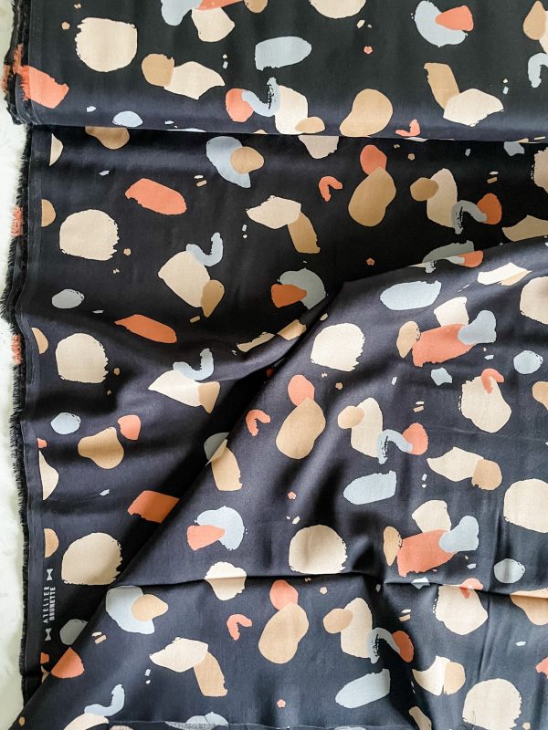 Atelier Brunette – Granito Night Viscose For Sale