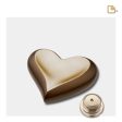 K613   Heart Keepsake Urn Auburn & Bru Gold Cheap