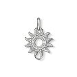 Necklace Charm Charm Carrier Silver Sun Cheap