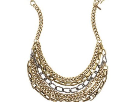 Paige Novick GM gold multi-layered chain necklace Online Hot Sale