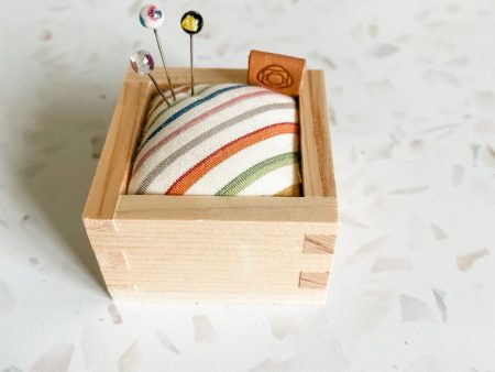 Cohana Masu Box Pincushion Hot on Sale