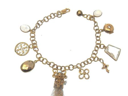 Charm Bracelet Vintage Girl Garnet Online Hot Sale