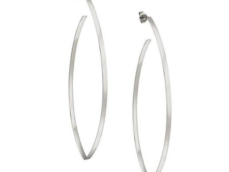 Blake White Gold Earrings Online now