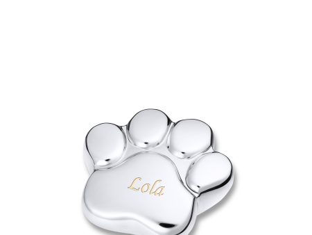 P670K   LovePaw Pet Keepsake Urn Pol Silver Discount