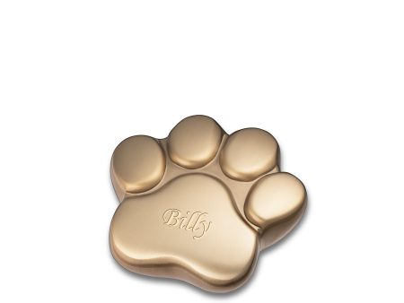 P673K   LovePaw Pet Keepsake Urn Bru Gold Fashion