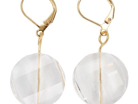 Freya Clear 18mm Sparkle in Gold Sale