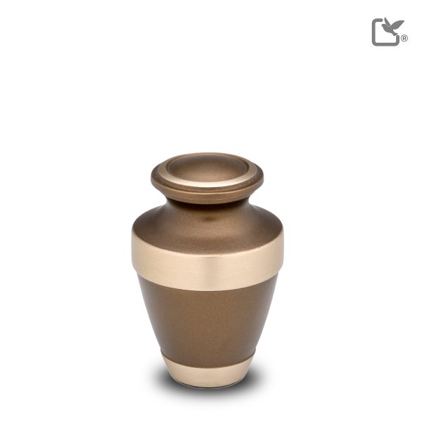 K260   Espana Keepsake Urn Bronze & Bru Gold For Discount