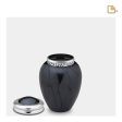 K292   Blessing Keepsake Urn Pearl Midnight & Pol Silver Online now