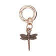 Dragonfly Charm in Rose Gold Online Sale