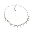 White Coin Pearl Necklace Discount