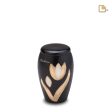 K502   Majestic Tulip Keepsake Urn Midnight & Bru Pewter on Sale