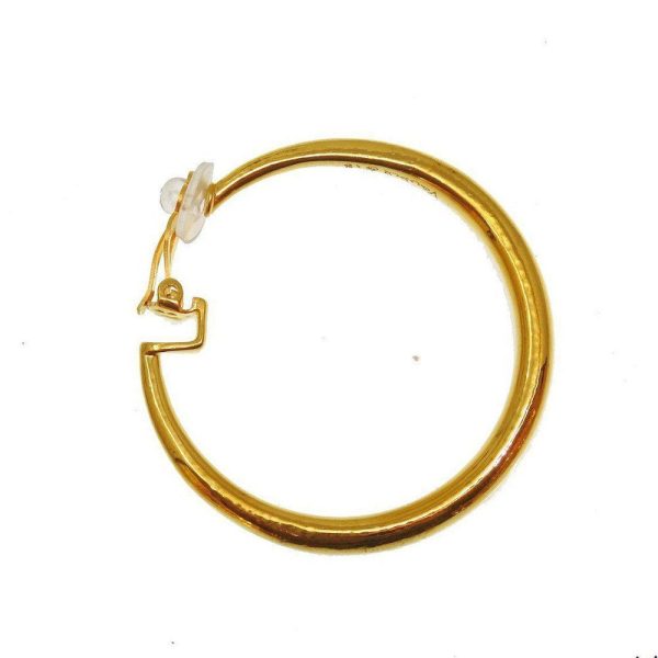 Classic Round Hoop Clip Earrings Online