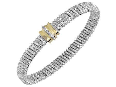 Classic Two-Tone Bracelet For Discount