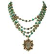 Lux Turquoise Magdalena Asst Medals Hot on Sale