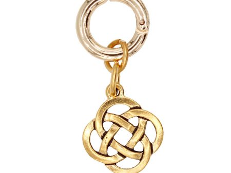 Celtic Charm in Gold For Discount