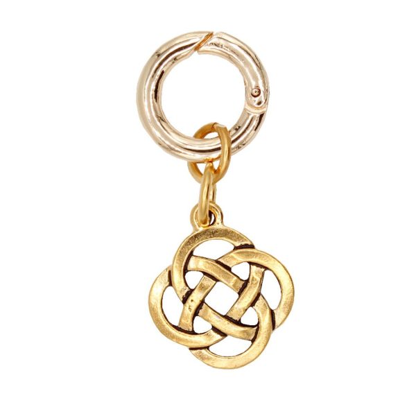 Celtic Charm in Gold For Discount