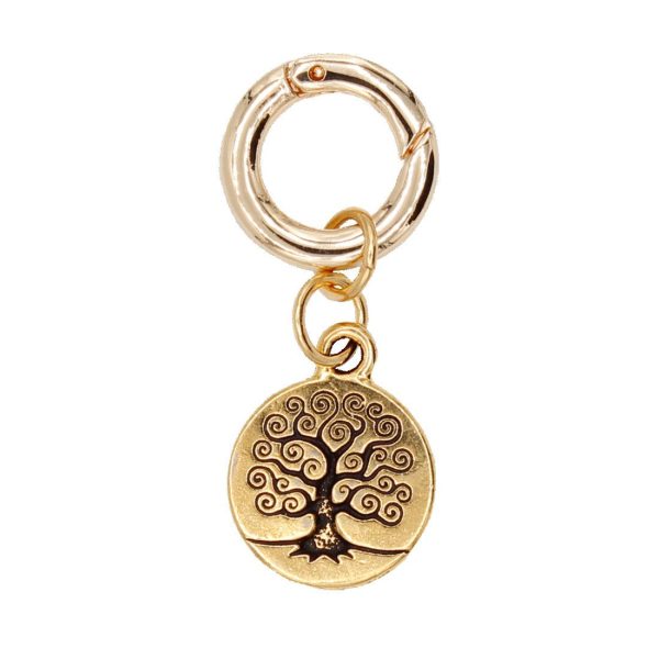 Tree Of Life Charm in Gold For Discount