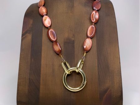 Trent - Red Earth Shell Necklace Online Hot Sale