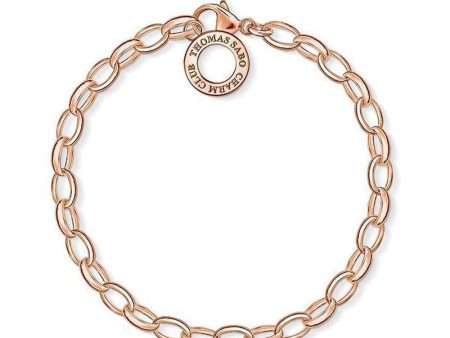 Charm Bracelet Links In Rose Gold Fashion