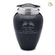 A292   Blessing Standard Adult Urn Pearl Midnight & Pol Silver For Cheap