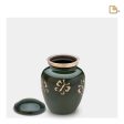 K571   Divine Butterfly Quest Keepsake Urn Green & Bru Gold For Cheap