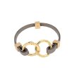 Metallic Avril Slim Bracelet in 3 Metal Tones-Wholesale Cheap