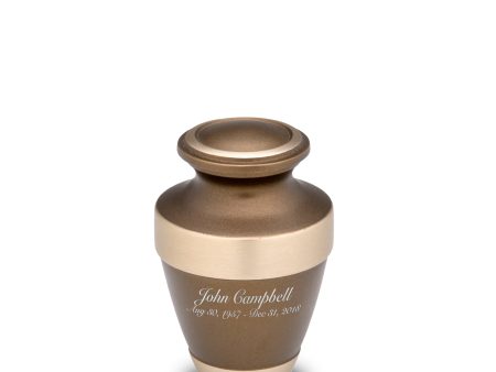 K260   Espana Keepsake Urn Bronze & Bru Gold For Discount