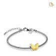 BD2093   Wings of Hope Ashes Bead Pearl Yellow & Pol Silver Cheap