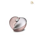 K1110   HeartFelt Keepsake Urn Bru RoseGold w Crystal For Sale