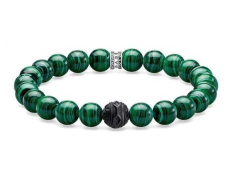 Bracelet in Green Onyx Cheap