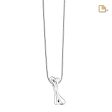 PD1410   DogBone Ashes Pendant Pol Silver For Discount